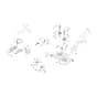 EF 95/16 K - 2023 - Efco Ride On Mower Mowing Deck Diagram