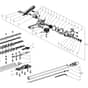 EGO HTA2000S - Hedgetrimmer Attachment (Jan 2022) Main Assy Diagram