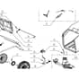 EGO LM2010E-SP - Lawnmower (Jan 2022) Main Assy Diagram