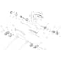 EGO LMX5300SP - Professional-X Lawnmower (Apr 2024) Handle Assy Diagram