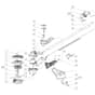 EGO ST1400E-ST - String Trimmer (Jan 2022) Main Assy Diagram