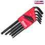 Eklind Ball End Hexagon Key Set of 13 Imperial (1/16-3/8in) - REK13213