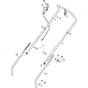 EL 340 - 2014-2015 - 294340063/13 - Castel Garden Rotary Mower Handle Upper Part Diagram