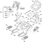 Snapper ELT17538RDF 1696111-00 Seat Deck and Fuel Tank Group