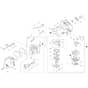 Makita EM2510L - Petrol Brushcutter - Power Tool 05 Diagram