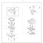 Makita EM2650LH - Petrol Brush Cutter - Power Tool 04 Diagram