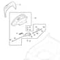 EMPRESS 41 Li - 2021 - 2L0432803/M21 - Mountfield Rotary Mower Ejection Guard Diagram