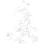 Toro eMulticycler eL43PST 43cm - 21843 (321000001 - 321999999) Traction and Height-of-Cut