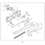 Makita EN5950SH - Petrol Pole Hedge Trimmer - Power Tool 02 Diagram
