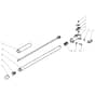 EGO EP7501 - Carbon Fibre Extension (Jan 2022) Main Assy Diagram