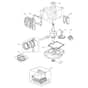 EP 414-G - 2011-2012 - 297411046/11 - Castel Garden Rotary Mower Engine - ST. SV/M150 Diagram