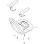 ePark Pro - 2026 - 2F6458701/ST1 - Stiga Front Mower Seat Diagram