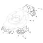 ES 414 TR-G - 2017 - 299364143/17 - Castel Garden Rotary Mower Front Conveyor Assy Diagram