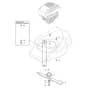 ES 464 - 2019 - 299164643/19 - Castel Garden Rotary Mower Blade Diagram