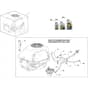 ESTATE 384 SE - 2024-2025 - 2T2105481/ST1 - Stiga Ride On Mower Fuel Pump Diagram