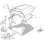 ESTATE 4092 H - 2014-2019 - 2T0430481/14 - Stiga Ride On Mower Grasscatcher Diagram