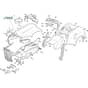ESTATE 4092 H - 2020-2022 - 2T0430481/ST1P - Stiga Ride On Mower Body Diagram