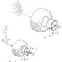 ESTATE 5092 H - 2020 - 2T040281/ST1P - Stiga Ride On Mower Wheel Diagram
