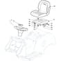 ESTATE 5092 H - 2014-2015 - 2T0430281/14 - Stiga Ride On Mower Seat Diagram
