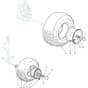 ESTATE 5092 H - 2014-2015 - 2T0430281/14 - Stiga Ride On Mower Wheel Diagram