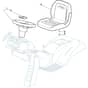 ESTATE 6102 HWG - 2018-2020 - 2T0980281/STX - Stiga Ride On Mower Seat Diagram