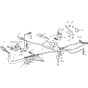 ESTATE 6122 HW2 - 2020 - 2T1310481/ST1P - Stiga Ride On Mower Brake and Gearbox Controls Diagram