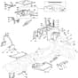 ESTATE 6122 HW2 - 2020 - 2T1310481/ST1P - Stiga Ride On Mower Frame Diagram