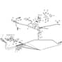 ESTATE 6122 HW - 2018-2020 - 2T1315281/ST1 - Stiga Ride On Mower Brake and Gearbox Controls Diagram