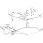 ESTATE 7102 W - 2022-2023 - 2T0980481/ST2 - Stiga Ride On Mower Brake and Gearbox Controls Diagram