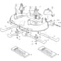 ESTATE 7102 W - 2025 - 2T0990481/ST1 - Stiga Ride On Mower Cutting Plate Diagram