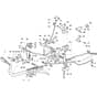 ESTATE 7122 HWSY - 2020 - 2T1310381/ST1S - Stiga Ride On Mower Brake and Gearbox Controls Diagram