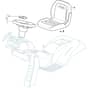 ESTATE 7122 W - 2024 - 2T1310481/ST3 - Stiga Ride On Mower Seat Diagram