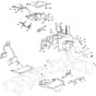 ESTATE 792 - 2022-2024 - 2T0780481/ST1 - Stiga Ride On Mower Frame Diagram