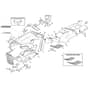 ESTATE 792 - 2022-2024 - 2T0780481/ST1P - Stiga Ride On Mower Body Diagram