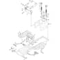 Estate 798e - 2022-2025 - 2T2800481/ST2 - Stiga Ride On Mower Frame Diagram