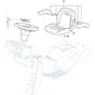 ESTATE 9122 W - 2025 - 2T1315381/ST1 - Stiga Ride On Mower Seat Diagram