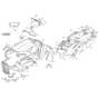 ESTATE Pro 9102 XWSY - 2020-2022 - 2T1430381/ST1P - Stiga Ride On Mower Body Diagram