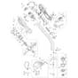 Makita ET-101C - Electric Grass Trimmer - Power Tool Diagram