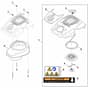 Stihl EVC 200.4 C (EVC200-0010) - Starting System, Fan Housing - Parts Diagram