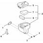Stihl EVC 205.0 (EVC205-0001) - Air Filter - Parts Diagram