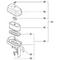Makita EW2051H - Engine Pump - Power Tool 04 Diagram