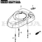 EXCEL 55 SVQ H - 2015 - 290557038/S14 - Stiga Rotary Mower Fan Cover 02 Diagram