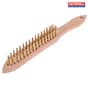 680/B3 Brass Wire Scratch Brush - 3 Row
