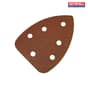 Hook & Loop Ryobi Sanding Sheets Red Assorted (Pack of 5)