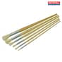 Faithfull Round Fitch Brush Set of 6 2