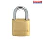 Faithfull Brass Padlock 25mm 3 Keys - BC7525