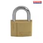 Faithfull Brass Padlock 50mm 3 Keys - BC0450