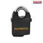 Faithfull PVC Coated Brass Padlock 50mm - LS 05