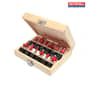 Router Bit Set of 12 TCT 1/4in Shank
