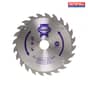 Faithfull Circular Saw Blade 200 x 16/25/30mm x 24T Fast Rip - FAIZ20024